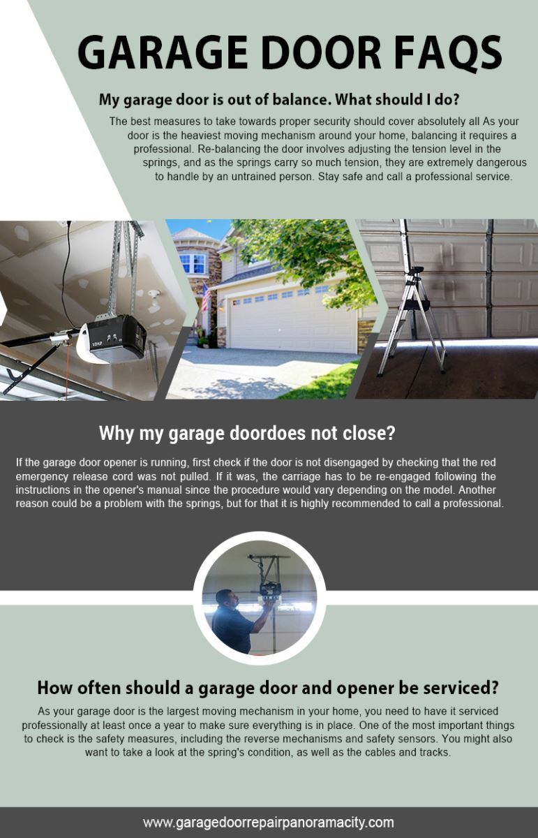 Garage Door Repair Panorama City Infographic